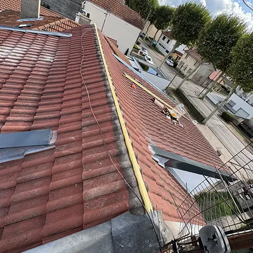 Réalisation MTZ Couverture : renovation toiture mably